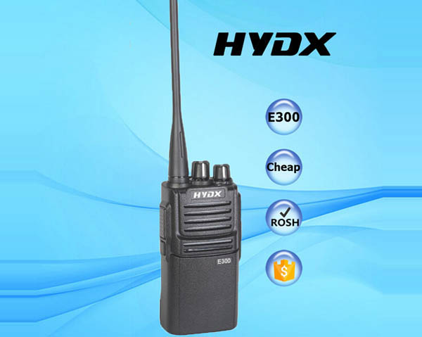 型號(hào)：HYDX-E300 5W無(wú)線手持專業(yè)對(duì)講機(jī)